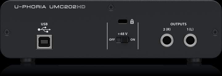 Productafbeelding Behringer UMC202HD audio-interface voor opname (USB)