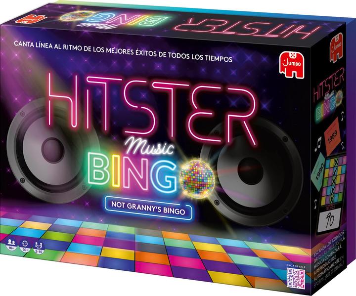 Immagine prodotto Jumbo Hitster Bingo - Variante del Bingo musicale