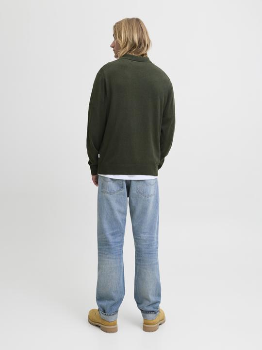 Produktbild Jack & Jones Jjeemil Knit Polo Half Zip Ls Noos (L)