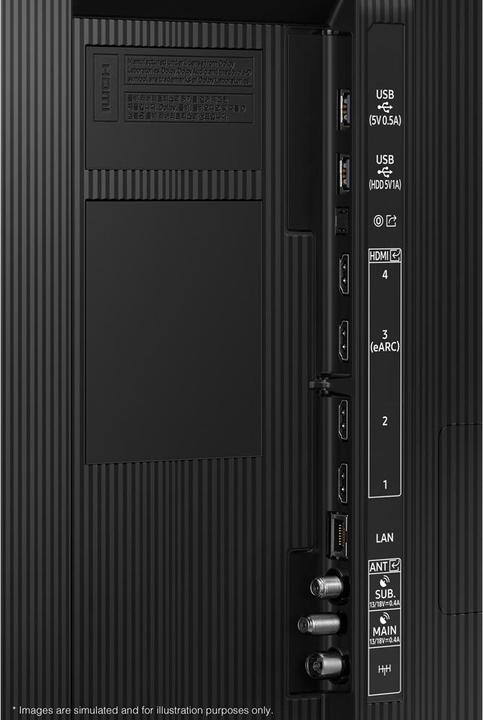 Actual product image Samsung QE75Q80C (75", Q80C, QLED, 4K, 2023)