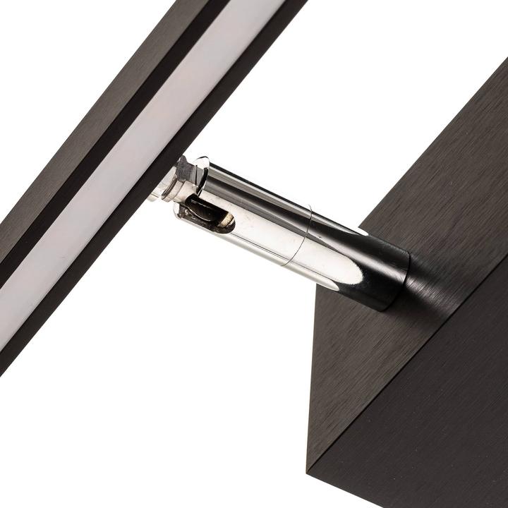 Image du produit Lucande ROTHFELS Rothfels Tolu LED lampe à tableau, noir, 138 cm (3000 lm)