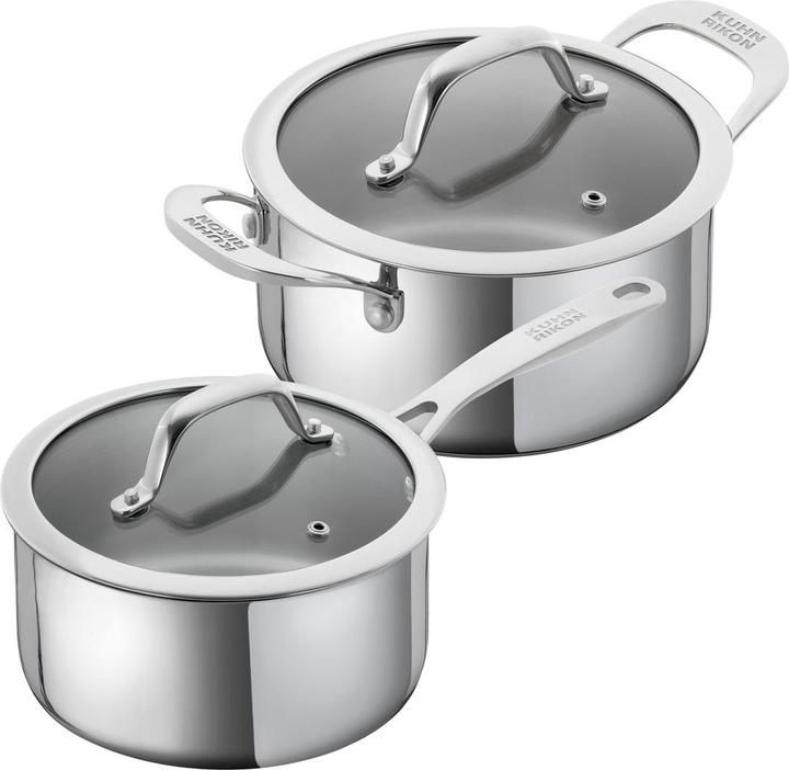 Actual product image Kuhn Rikon Allround (18 cm, Pan set + pot set, Stainless steel)