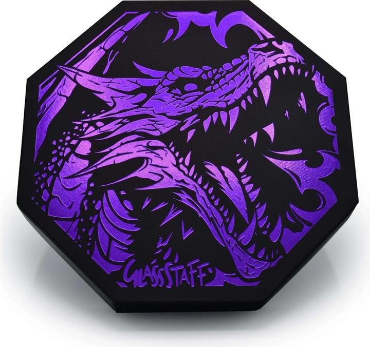 Produktbild Glass Staff CritStones Arena Würfelteller Purple Dragon