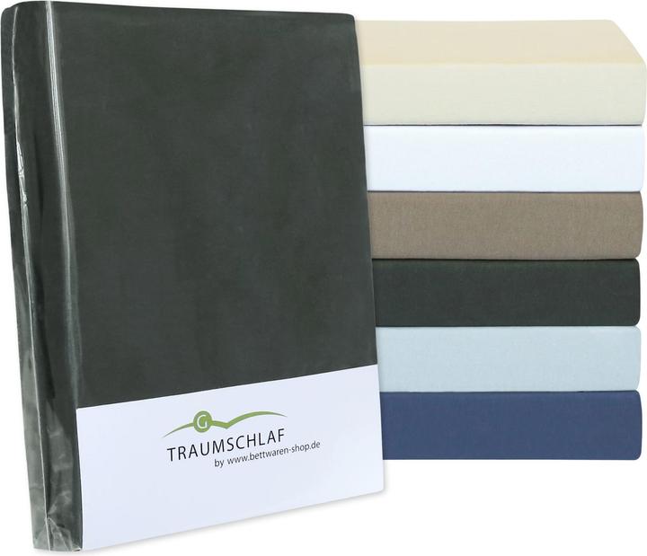 Actual product image Traumschlaf Jersey-Elasthan Stretch (180-200 x 200-220 cm)