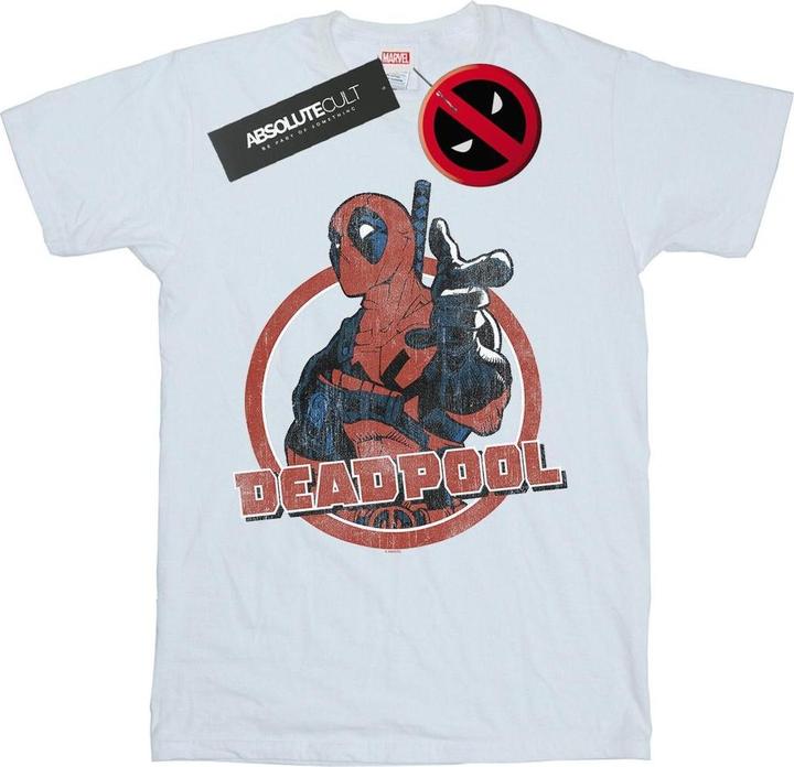 Deadpool Gun Finger TShirt (L)
