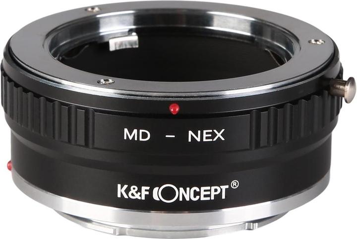 Image du produit K&F Concept Adaptateur d'objectif de haute précision, cuivre, MD-NEX II