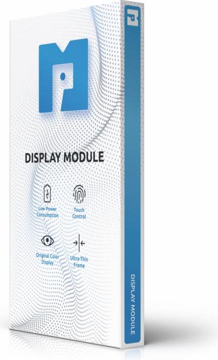 Actual product image MP Display Unit für Motorola Moto G35, w/o Frame, Aftermarket, Schwarz