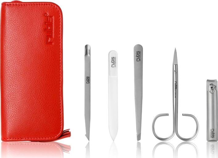 Actual product image Rubis Red case with zipper with zipper
