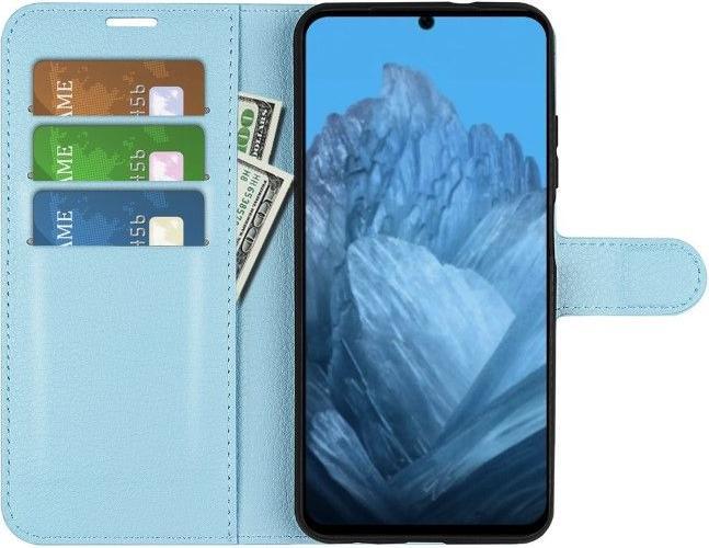 Actual product image MU Classic Litchi Leather Bookcover Series (Google Pixel 9)
