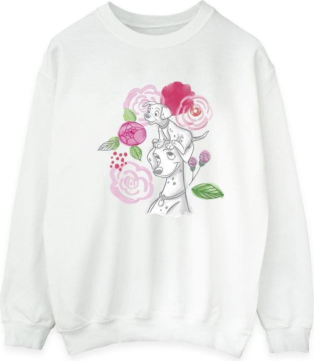 Disney 101 Dalmatians Flowers Sweatshirt (XL)