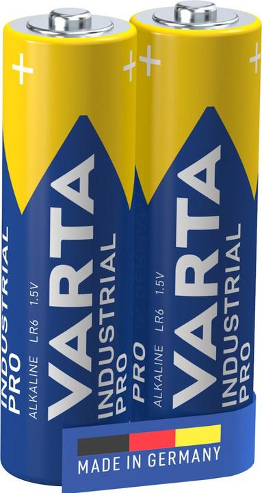 Actual product image Varta Battery Alkali Indust. AA Mignon LR6 4006 Ind - Battery - Mignon (AA) (2 pcs., AA, 2960 mAh)