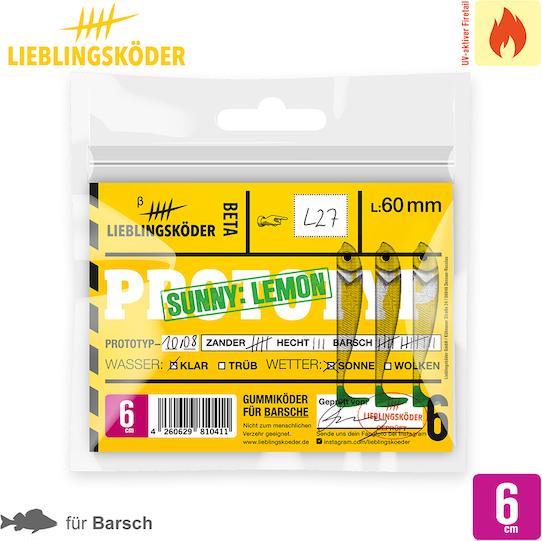 Produktbild Lieblingsköder Sunny Lemon (7.50 cm)