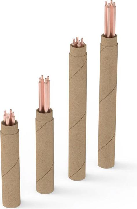 Actual product image Streacom ST-HP6-4200 Heatpipes, straight