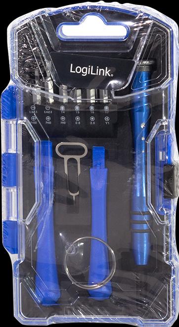 Produktbild LogiLink Schraubendreher mit aufsteckbaren Bits, 1