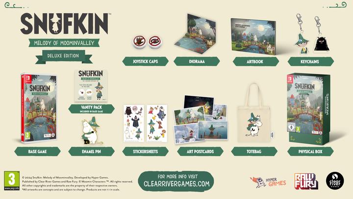 Immagine prodotto Clear River Games Snufkin: Melodia di Moominvalley (Edizione Deluxe) (Nordic) (Switch, Switch Lite, Switch OLED, EN)