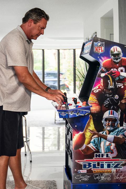 Actual product image Arcade1Up NFL Blitz 3-in-1 Wifi