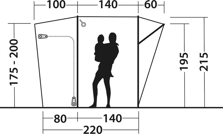 Actual product image Outwell Seacrest (Awning, 11.30 kg)