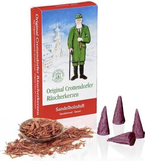Actual product image Crottendorfer 1003 - Incense cones sandalwood scent M, 24 pieces