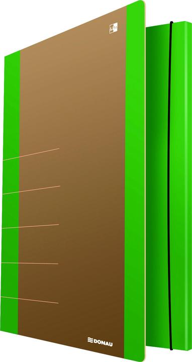 Actual product image Donau Folder Life DIN A4 neon green (A4, 1 x)