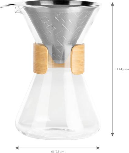 Produktbild Beem Kaffeebereiter Pour Over, 0.7 l, Transparent (0.70 l)