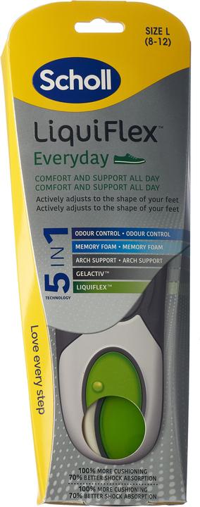 Actual product image Scholl LiquidFlex insole Everyday