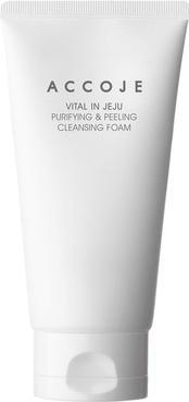 Accoje Vital in Jeju Reinigender & peelender Reinigungsschaum 150ml (Schaum, 150 ml)