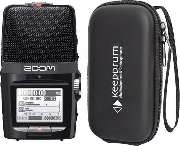 Produktbild Zoom H2n Audio-Recorder mit Soft-Case Tasche (Handheld)