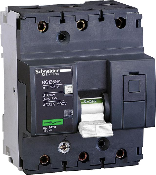 Actual product image Schneider Electric Switch disconnector NG125NA, 3P, 63A 18889