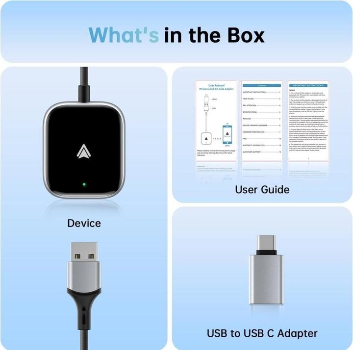 Produktbild PowerGuard Wireless Android Auto Adapter
