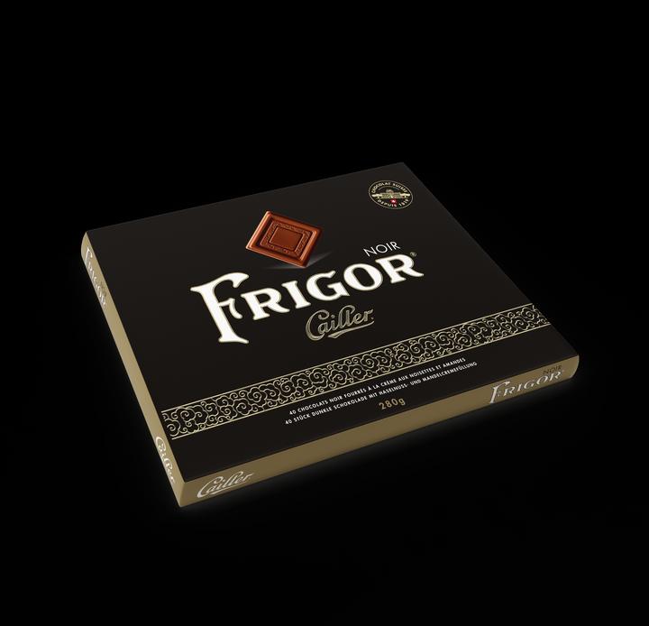 Image du produit Cailler Frigor Carrés Chocolat Noir Fourré 40 pièces (280 g)