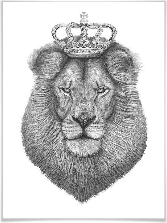 Image du produit Trenddeko Le Roi Lion (24 x 30 cm)