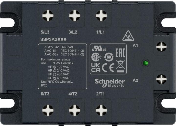 Produktbild Schneider Electric 3 PH SSR 530VAC 50A 230