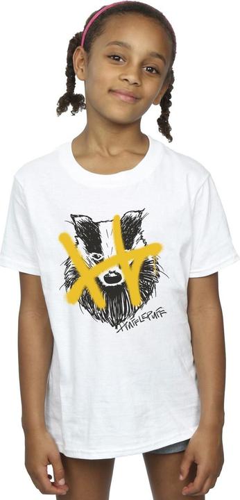Produktbild Hufflepuff Pop Spray TShirt Mädchen (140, 146)