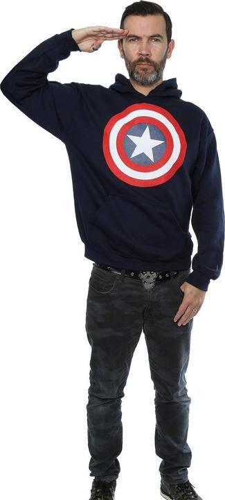 Produktbild Captain America Shield Kapuzenpullover (L)