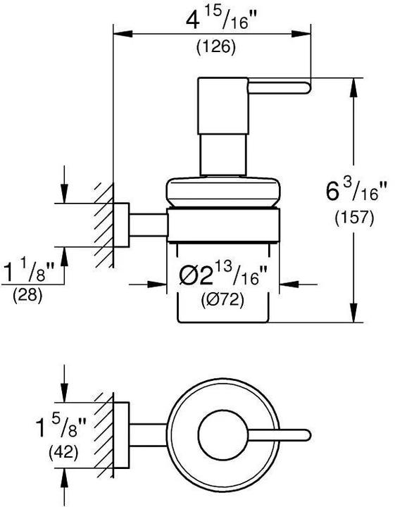 Actual product image Grohe Essentials