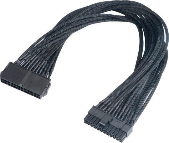 Produktbild Akasa FLEXA P24 - 0,4 m - ATX (24-pin) - ATX (20+4 pin) - Männlich/Weiblich - Schwarz