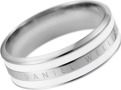 Immagine prodotto Daniel Wellington Anello classico satinato argento bianco 54 (54)