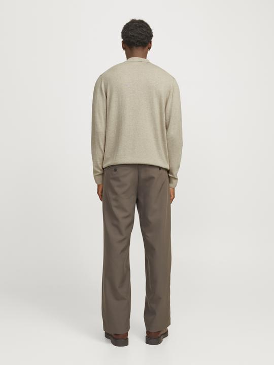 Actual product image Jack & Jones Jjeemil Knit Polo Half Zip Ls Noos (S)