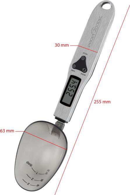 Actual product image Proficook Spoon Scale Digital