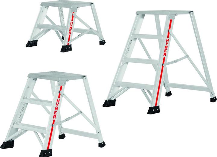Produktbild kaiserkraft Alu-Klapptritt (Trittleiter, 30 cm)