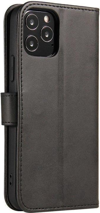 Image du produit Hurtel Magnet Case étui élégant avec rabat et fonction stand pour Motorola Moto G 2022 noir (Motorola Moto G Power (2022))