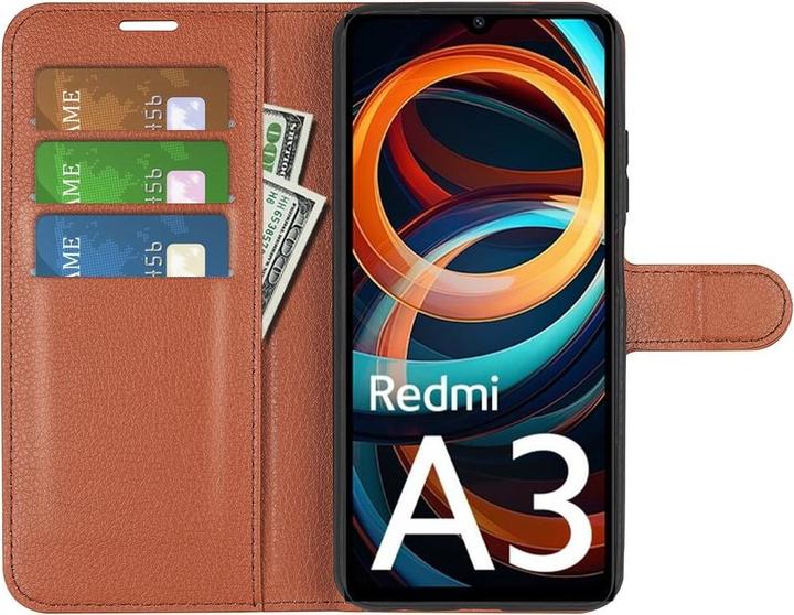 Produktbild Cover-Discount Xiaomi Redmi A3 - Leder Etui Hülle (Xiaomi Redmi A3)