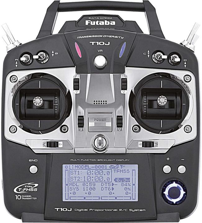 Actual product image Futaba T10j-R3008sb