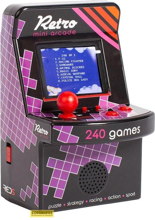 Produktbild The Source RED5 Mini Arcade Machine Electronic Arcade Carnival Game