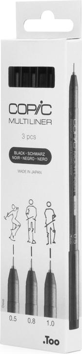 Image du produit Copic Multiliner (Noir, 3 x)