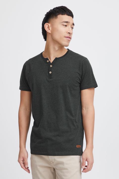 Immagine prodotto Solid Volker T-Shirt A Maniche Corte Maglietta Da Uomo Con Collo Grandad (S)