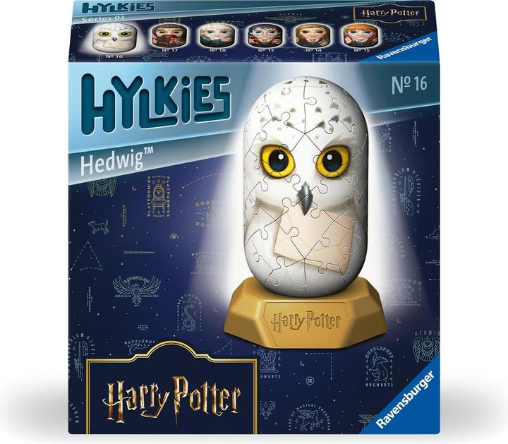 Image du produit Ravensburger Hylkies : La nouvelle gamme de figurines à assembler soi-même. Figurine #16 - Harry (54 pièces)