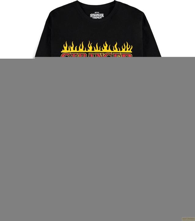 Difuzed T-Shirt Stranger Things Feuer Logo Grösse (XXL)