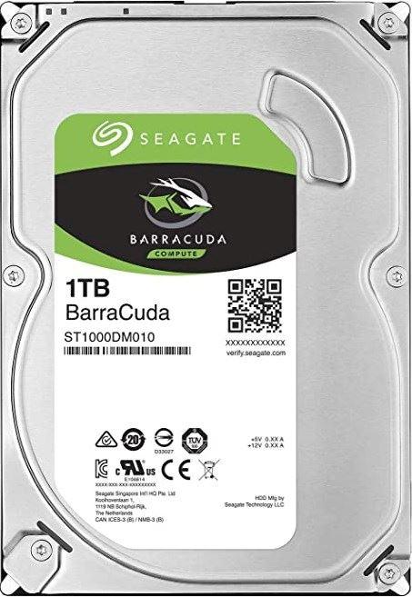 Actual product image Seagate BarraCuda (1 TB, 2.5", SMR)