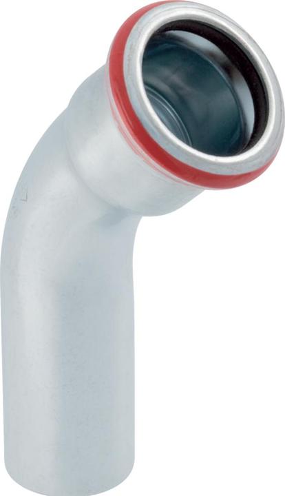 Image du produit Geberit elbow 45 ° Mapress acier au carbone single socket 54 mm (23708) (Connexion angulaire)